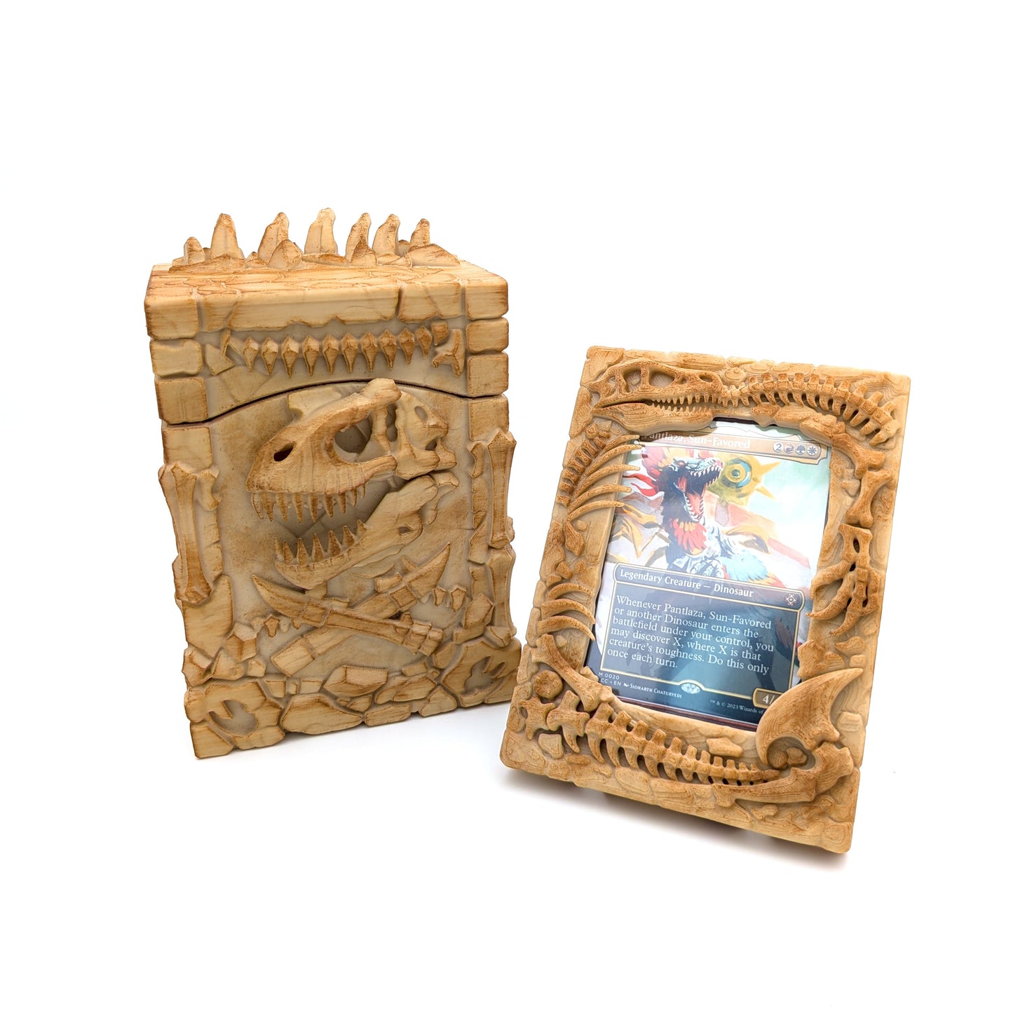 Dino Themed Deck Box